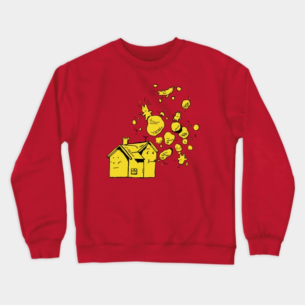 House Crewneck Sweatshirt by slugspoon